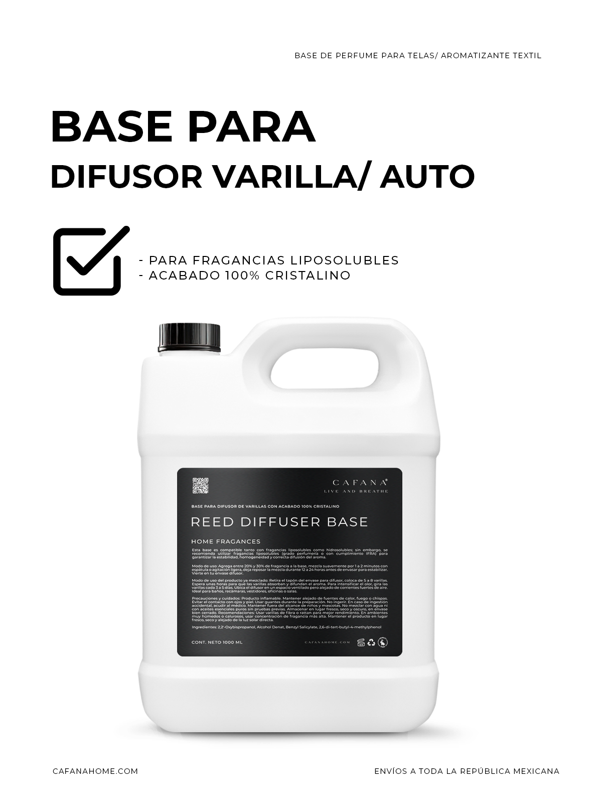 BASE | DIFUSOR VARILLAS/ AUTO