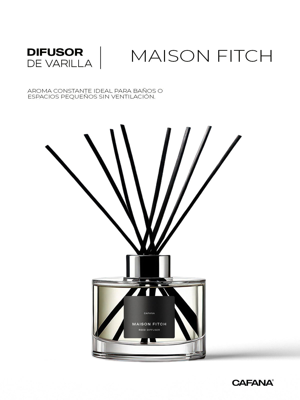 DIFUSOR DE VARILLA | MAISON FITCH > Inspirada en la icónica tienda de Abercrombie and Fitch