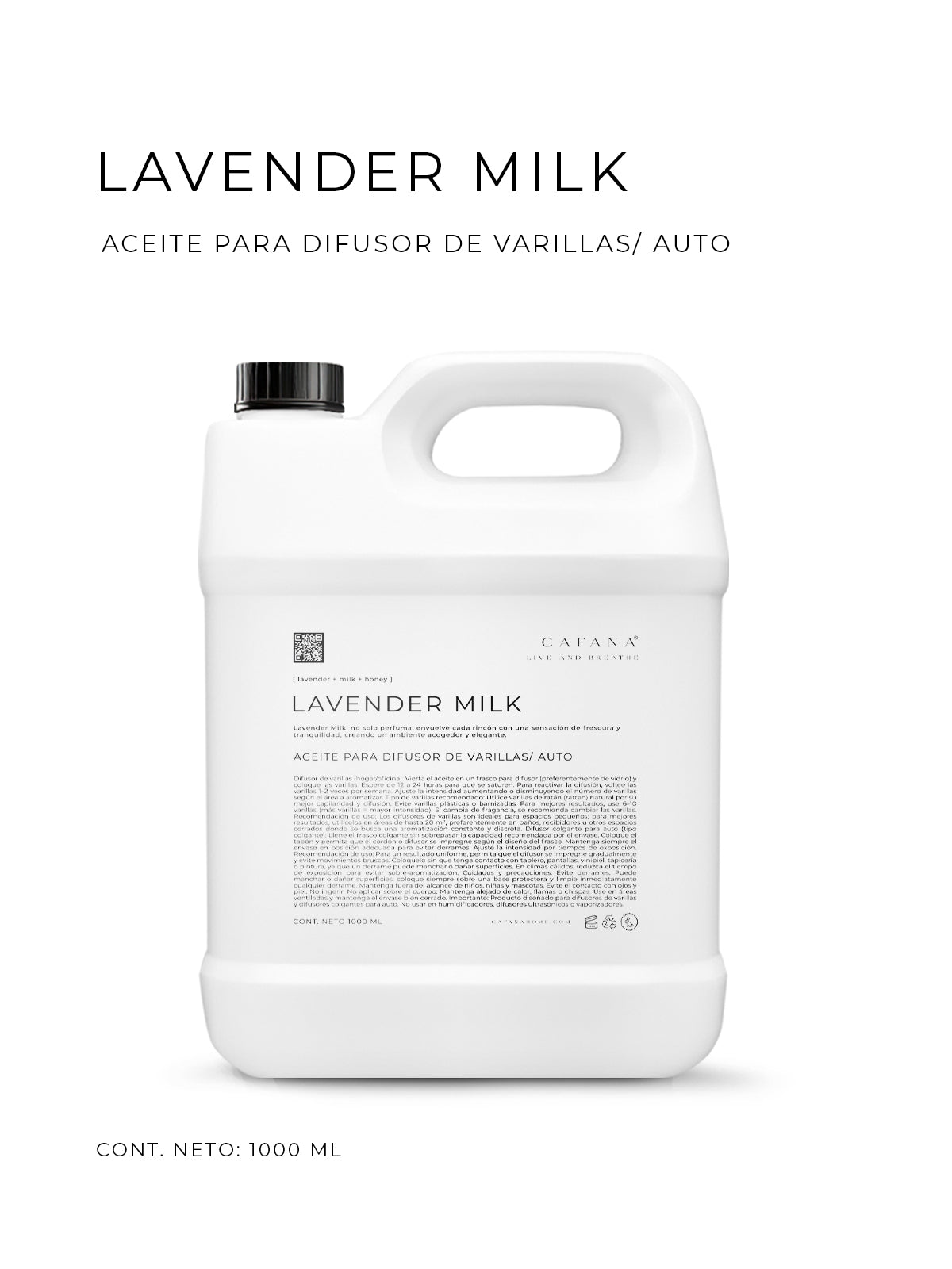 ACEITE AROMÁTICO PARA DIFUSOR DE VARILLAS Y AUTO | 1 LITRO