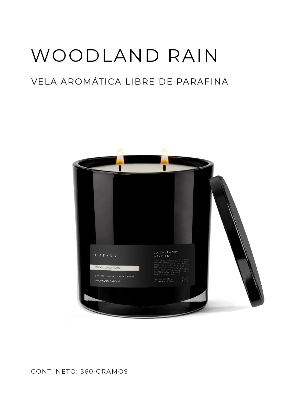 VELA AROMÁTICA | WOODLAND RAIN > Inspirado en tiendas Palacio de Hierro