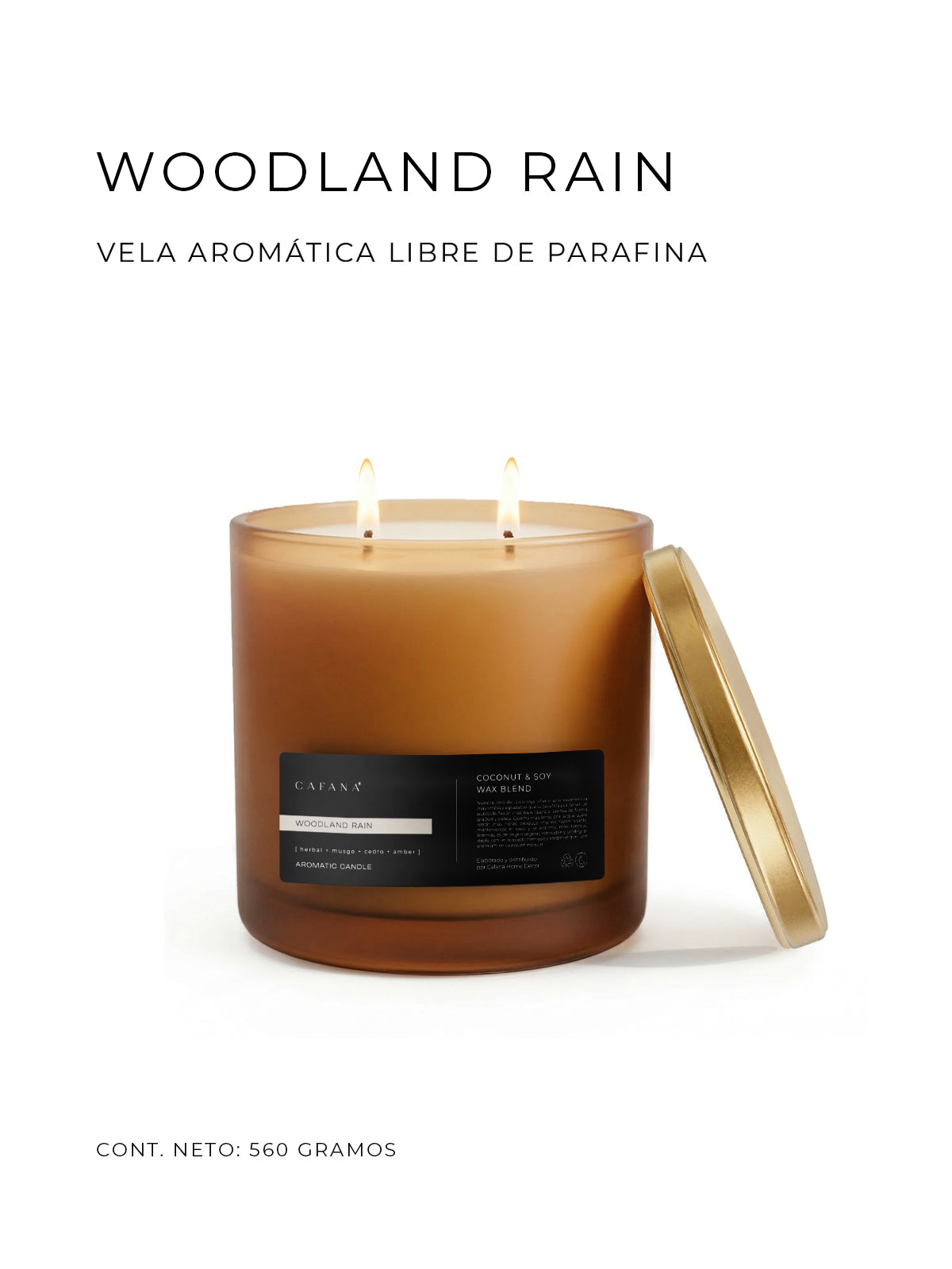 VELA AROMÁTICA | WOODLAND RAIN > Inspirado en tiendas Palacio de Hierro