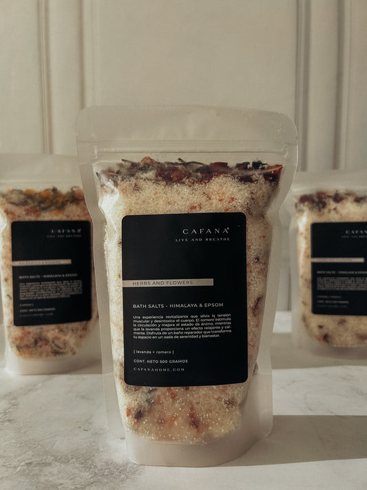 Bath Salts/ Herbs and Flowers