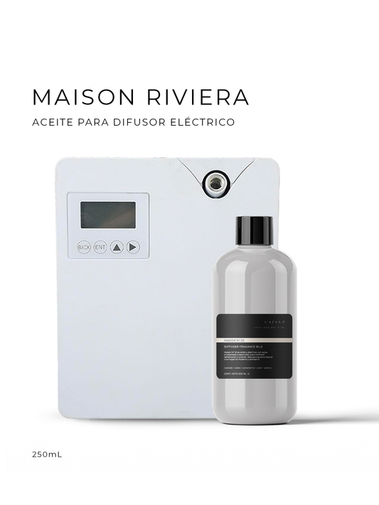 DIFFUSER FRAGANCE OIL | MAISON RIVIERA > Inspirado en el hotel Xcaret México