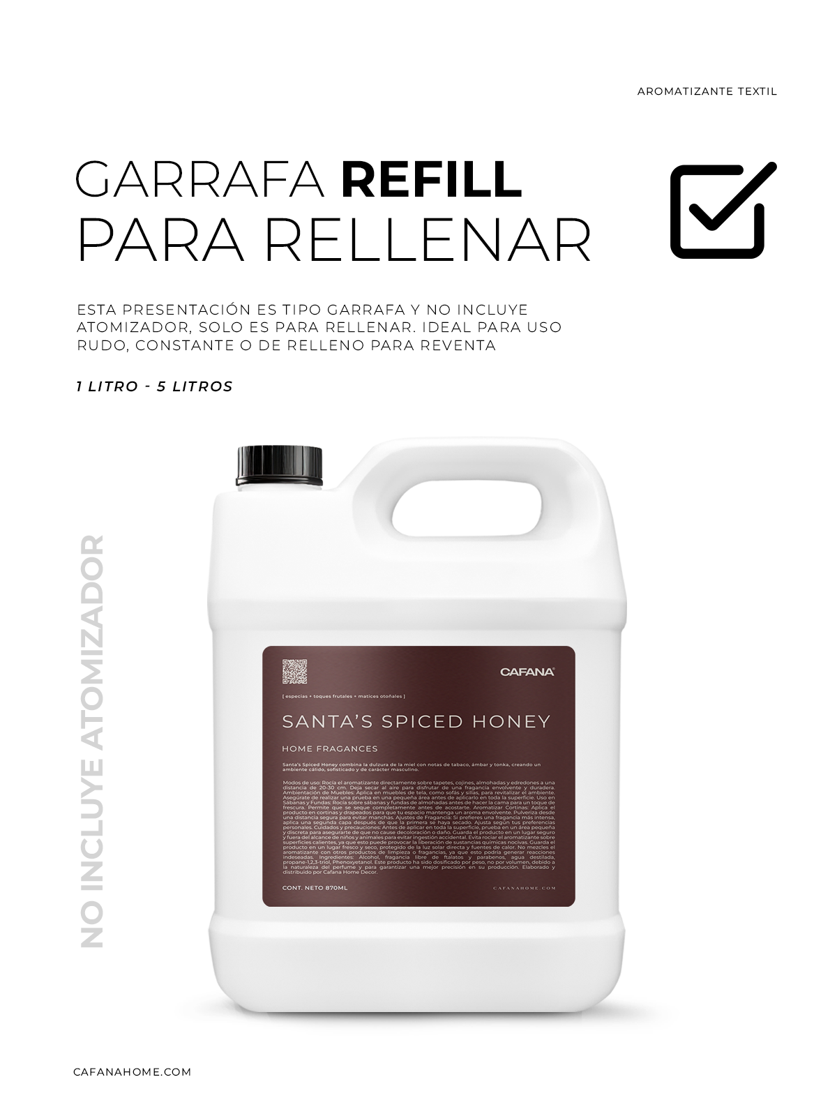 PERFUME PARA TELAS | Santa’s Spiced Honey > Colección de Navidad