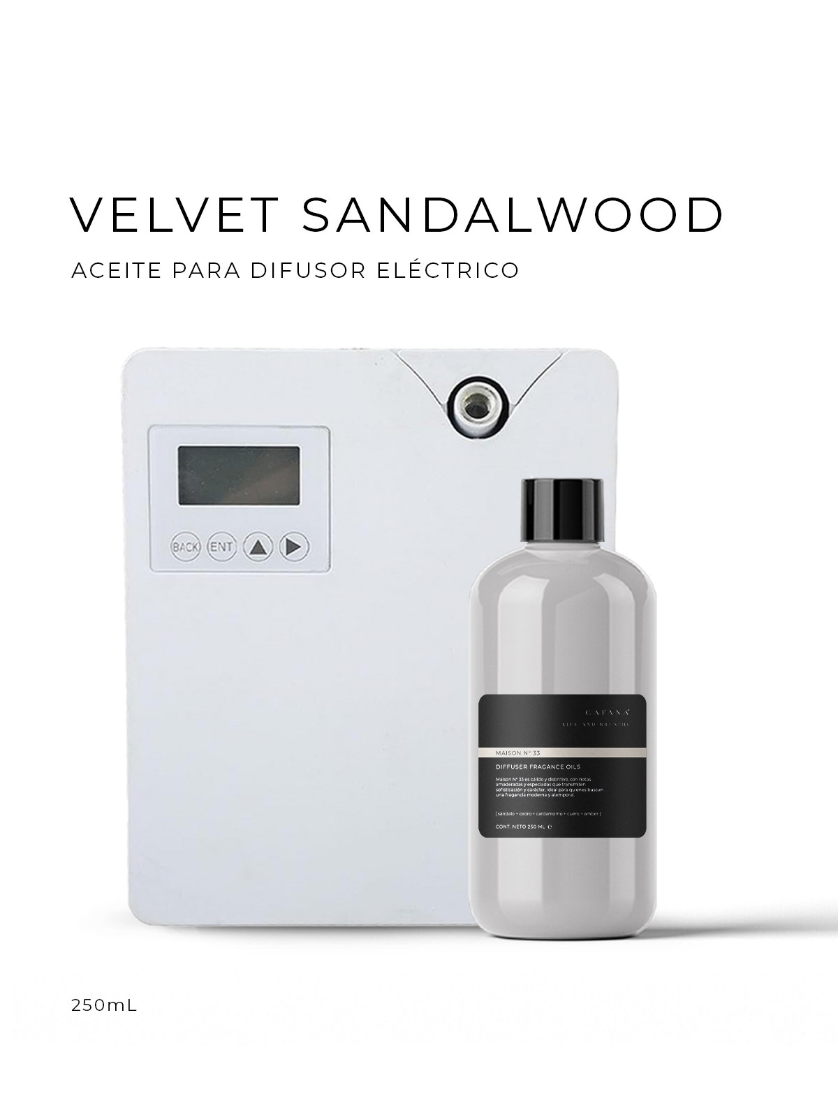 ACEITE PARA DIFUSOR | VELVET SANDALWOOD