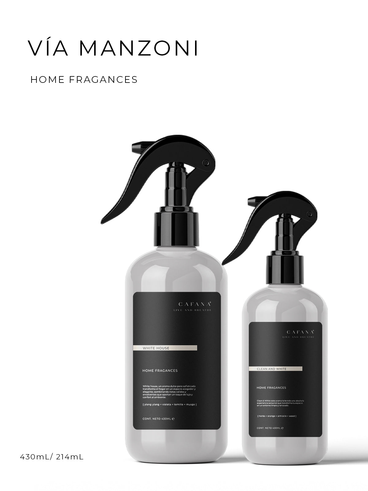 PERFUME PARA TELAS | Via Manzoni > Inspiración exclusiva Cafana