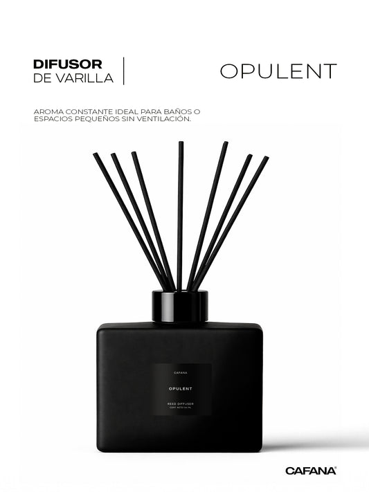 DIFUSOR DE VARILLA | OPULENT > Inspirado en el Hotel Mayan de Acapulco