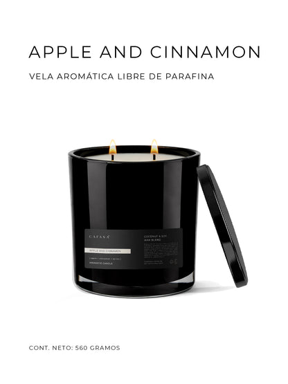 VELA AROMÁTICA | APPLE AND CINNAMON