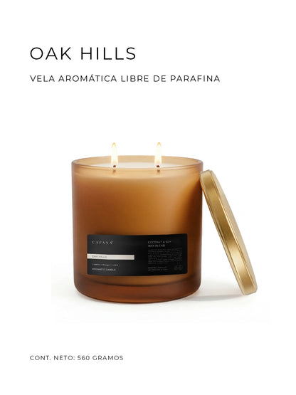 VELA AROMÁTICA | OAK HILLS