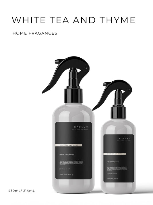 HOME FRAGANCES | WHITE TEA AND THYME > Inspirado en la icónica tienda Zara Home.